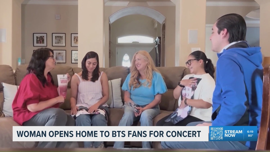 El Paso woman opens her home to BTS fans traveling from Mexico