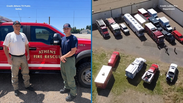 East Texas firefighters bolster wildfire efforts in Texas Panhandle amid growing threats