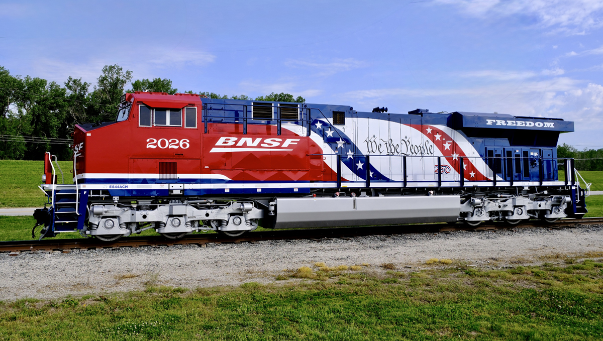 How BNSF and rail companies are celebrating the nation’s 250th birthday