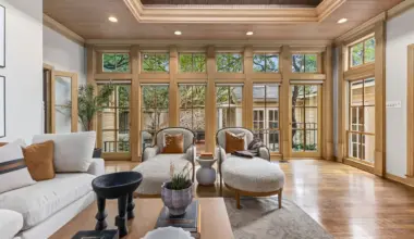 The unassuming exterior of this Alamo Heights home for sale hides an opulent interior