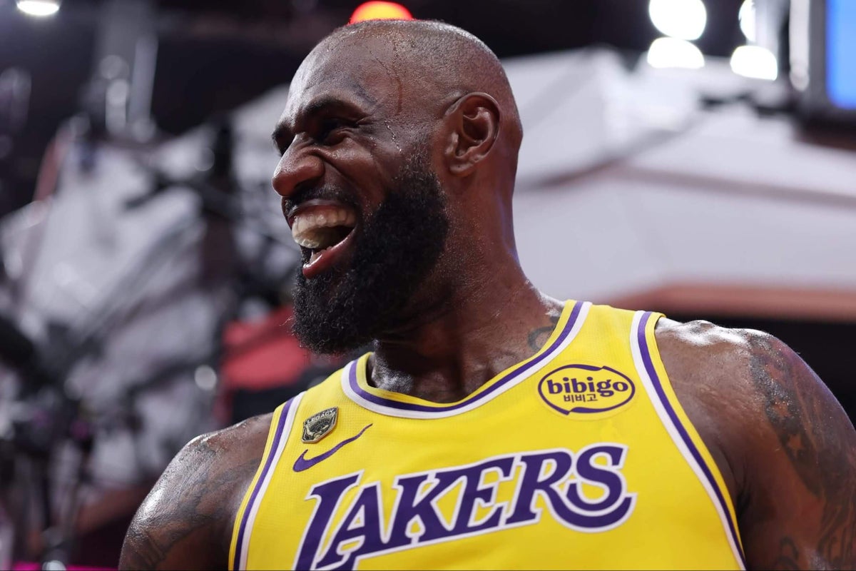 LeBron James owned the moment, and in the end, the Houston Rockets