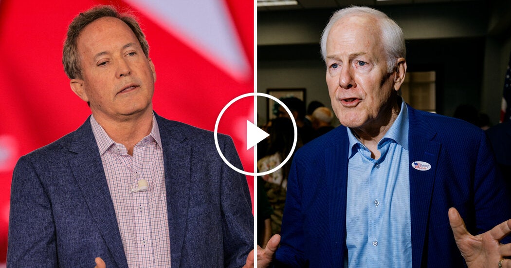Texas Republican Candidates Face Off in Key Senate Race