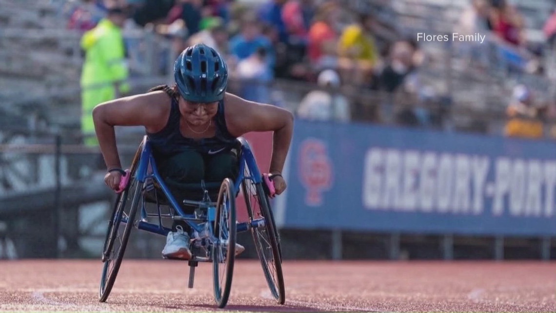 Wheelchair racer aiming to make history in Corpus Christi race