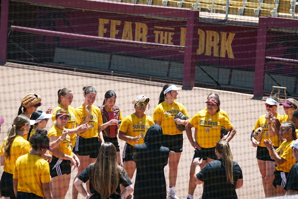 Arizona State softball down 1 late to Texas in Austin Super Regional