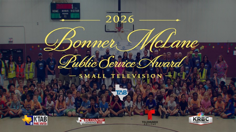 Serving West Texas: KTAB/KRBC wins Bonner McLane Award
