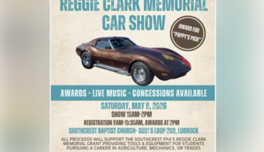 Southcrest FFA hosts 2nd annual Reggie Clark Memorial Car Show