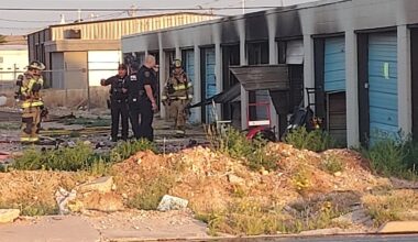 Storage unit fire in North Lubbock under investigation