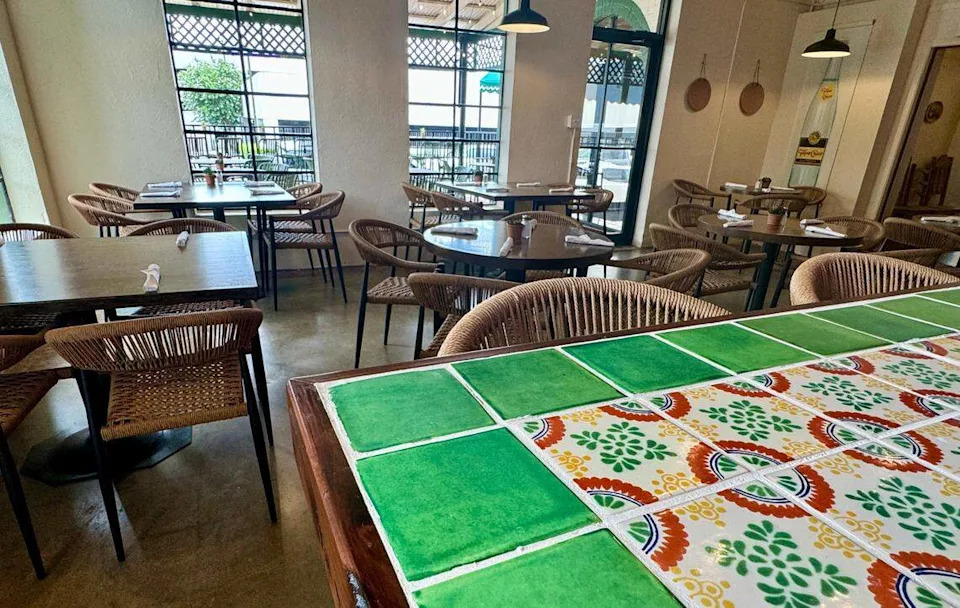 The remodeled bar at Pulido’s original location on Pulido Street in Fort Worth, as seen June 20, 2024.