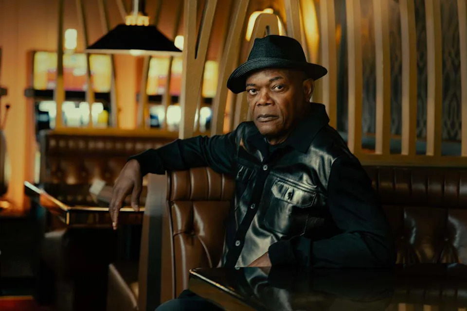 Samuel L. Jackson as Lee in “Tulsa King,” episode 9, season 3, streaming on Paramount+, 2025.