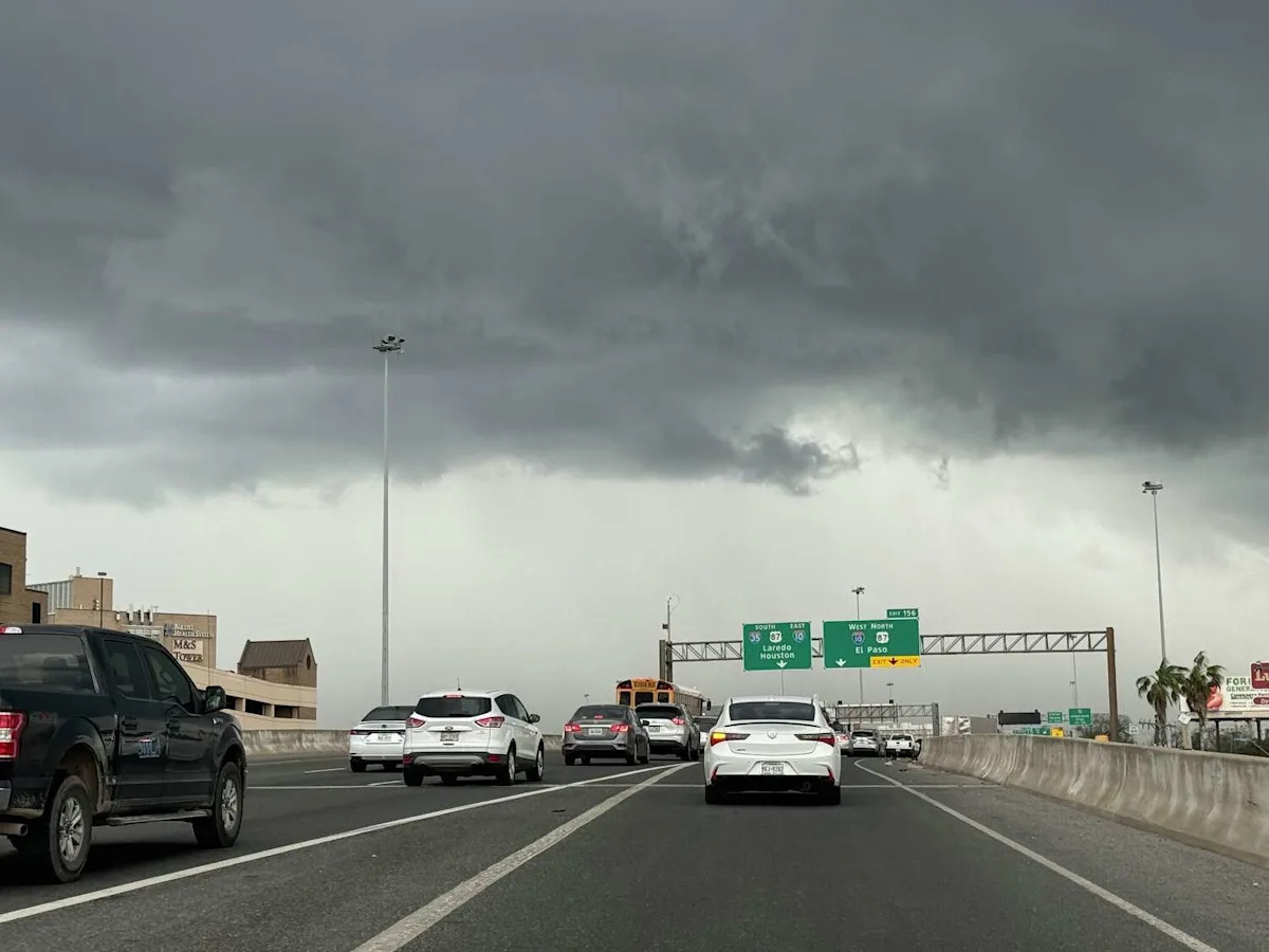 Texas cold front to bring thunderstorms, chance for severe weather including large hail