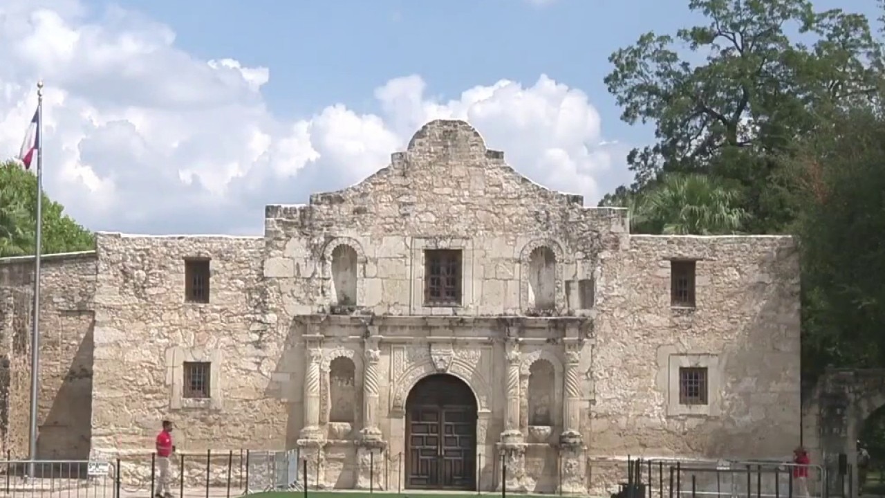The Alamo in San Antonio undergoes renovation