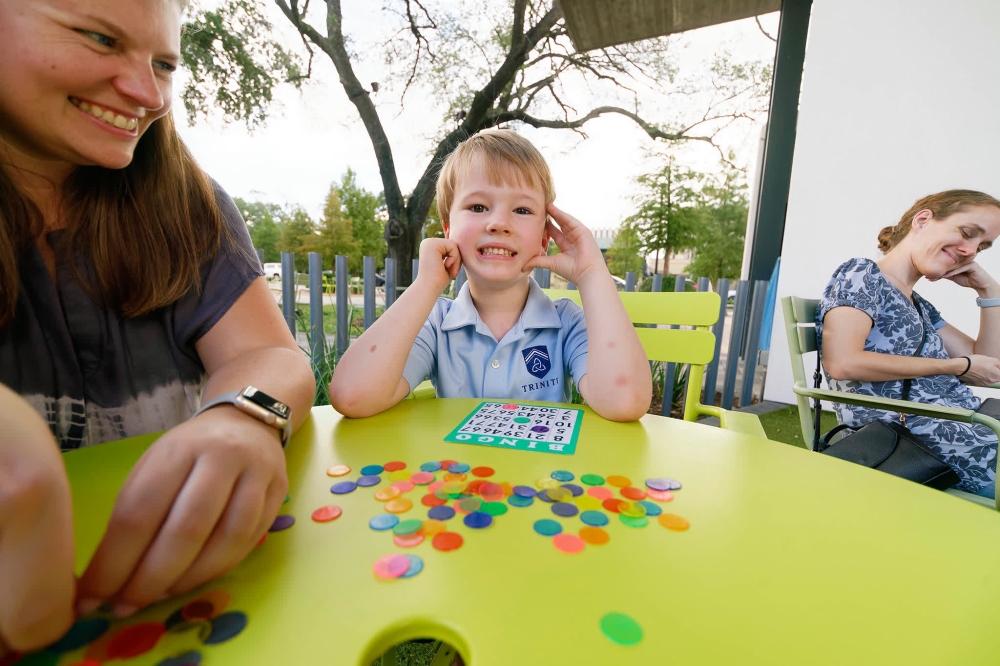 Participants can enjoy a sunset game of bingo at Levy Park. (Courtesy Levy Park)