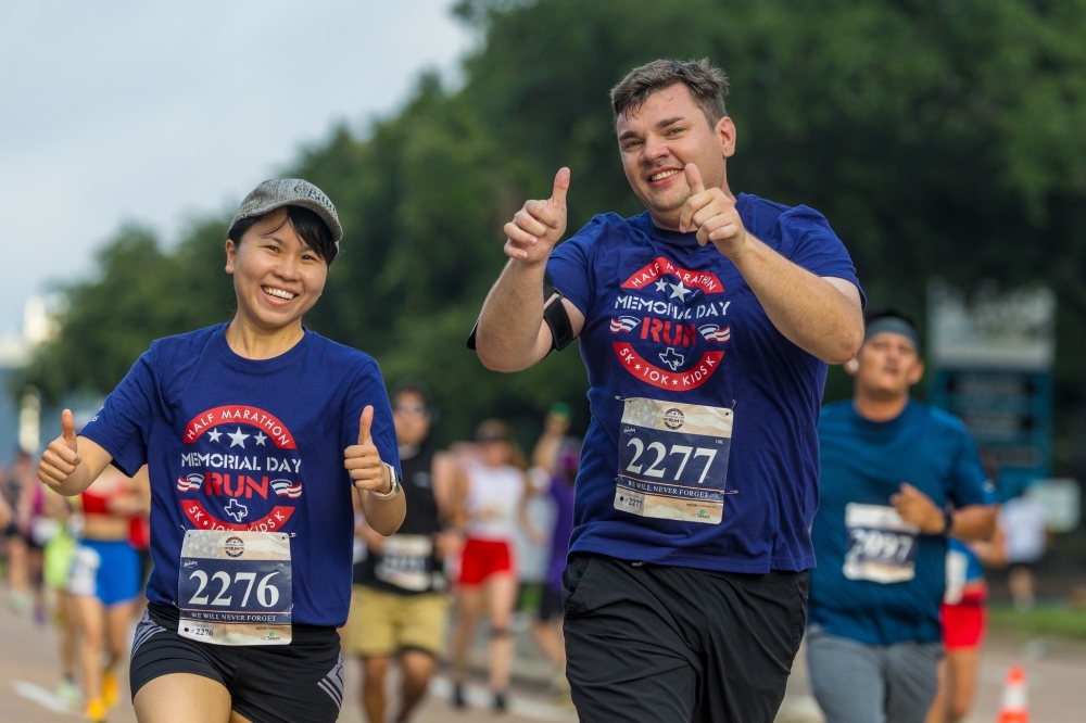 Celebrate Memorial Day with a run down Houston's Buffalo Bayou. (Courtesy Memorial Day Run)