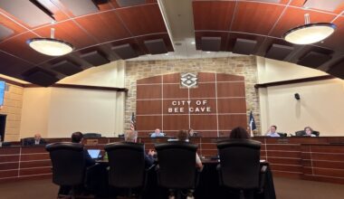 Bee Cave City Council chambers