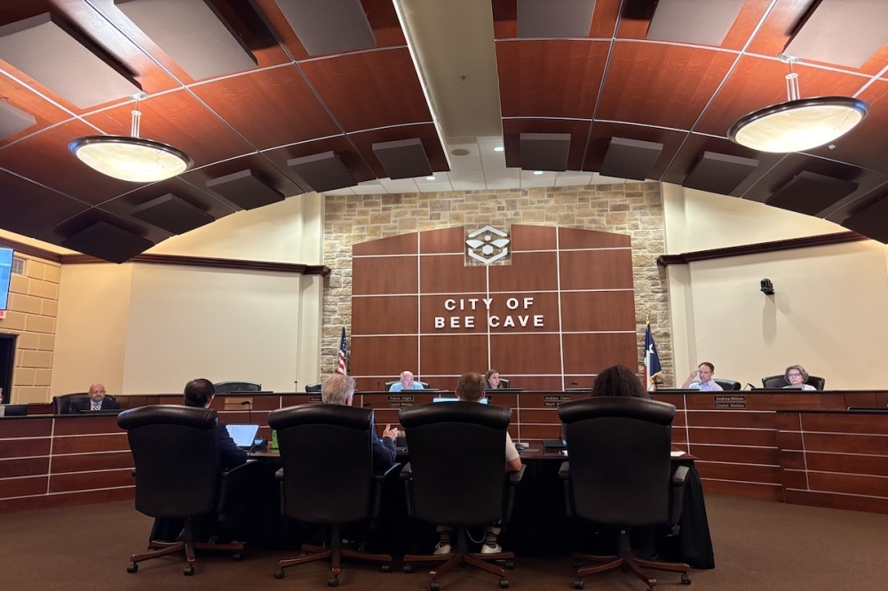 Bee Cave City Council chambers