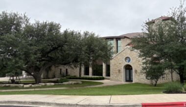 Outside of St. John Neumann Catholic Church