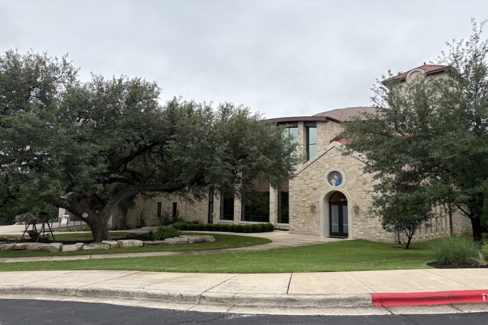 Outside of St. John Neumann Catholic Church