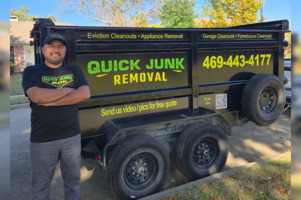 Daniel Loperena posing by truck