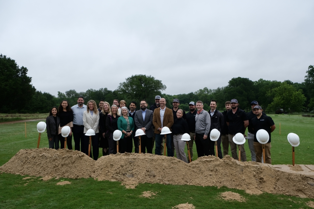 Sun City Texas officials broke ground April 30 on The Den, a short course near the White Wing Golf Club. (Gracie Warhurst/Community Impact)