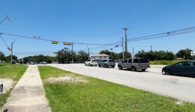 From Killingsworth Lane to Pecan Street, Immanuel Road will be widened from two- to three-lanes. (Haley McLeod/Community Impact)