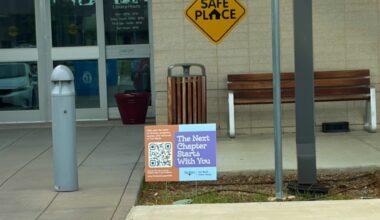 library sign