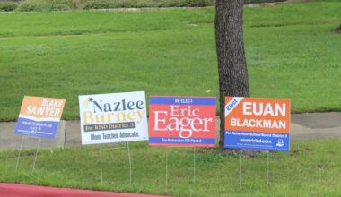 Two seats, At-Large Place 6 and District 3, on the Richardson ISD board of trustees are up for election. (Isabella Zeff/Community Impact)