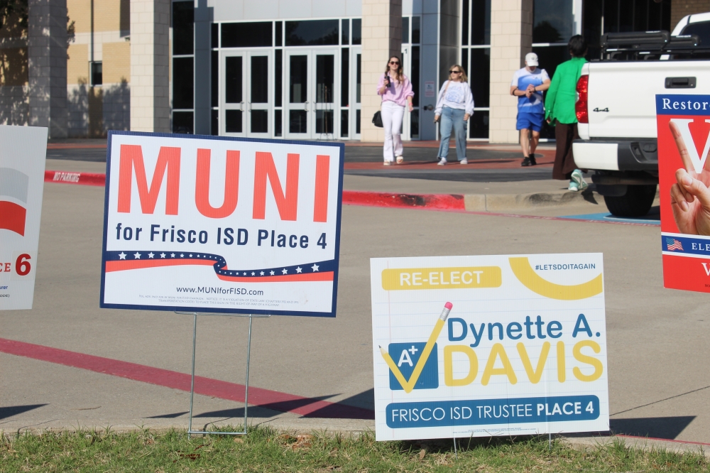 voting signs