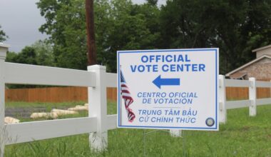 Five propositions for Richardson's proposed $223.4 million bond are on the ballot. (Isabella Zeff/Community Impact)