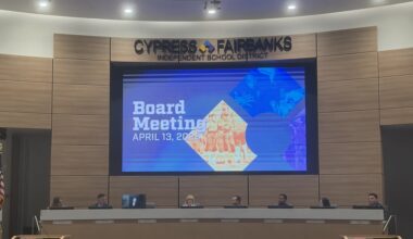 The regular board meeting will be held May 11 at 6 p.m. in the Mark Henry Administrative Building board room. (Ella Barnes/Community Impact)