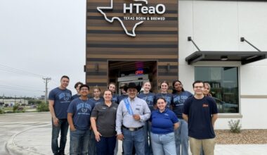 The new Georgetown location celebrated its opening with a ribbon cutting April 30. (Courtesy Georgetown Chamber of Commerce)