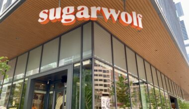 Sugarwolf Bakery opened on May 5. The new spot sells house-made croissants, baguettes, cookies and sourdough loaves daily. (Katlynn Fox/Community Impact)