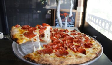a pepperoni pizza