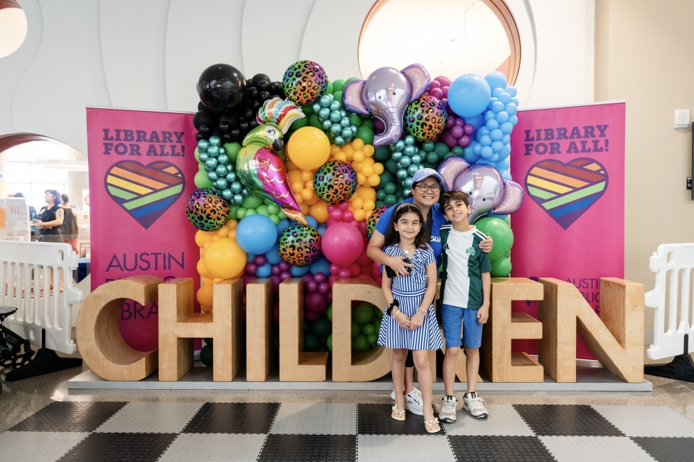 The public library will host a summer kickoff event for kids on June 6. (Courtesy Austin Public Library)