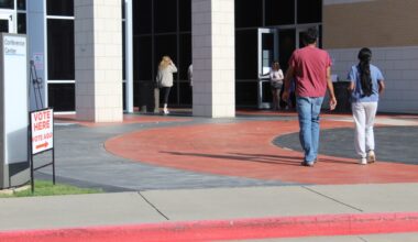 Frisco voters turned out to the Collin College polling location May 2. On the ballot, Frisco voters saw the race for mayor, where four candidates were vying for the seat. (Samantha Douty/Community Impact)