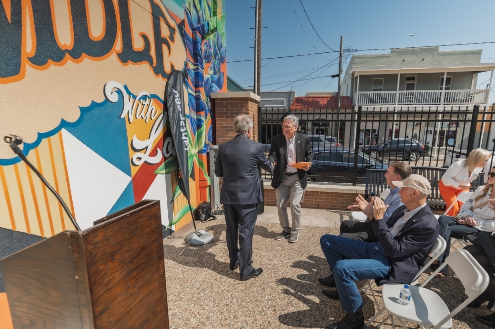 In April 2025, national fiber broadband builder Brightspeed and city of Humble officials celebrated the expansion of the company's high-speed fiber internet service in the area. (Courtesy Brightspeed)
