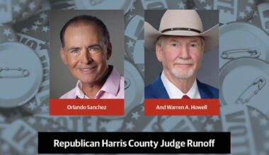 Orlando Sanchez and Warren A. Howell will be facing off for the Republican nomination for Harris County judge May 26. (Photos submitted by candidates)