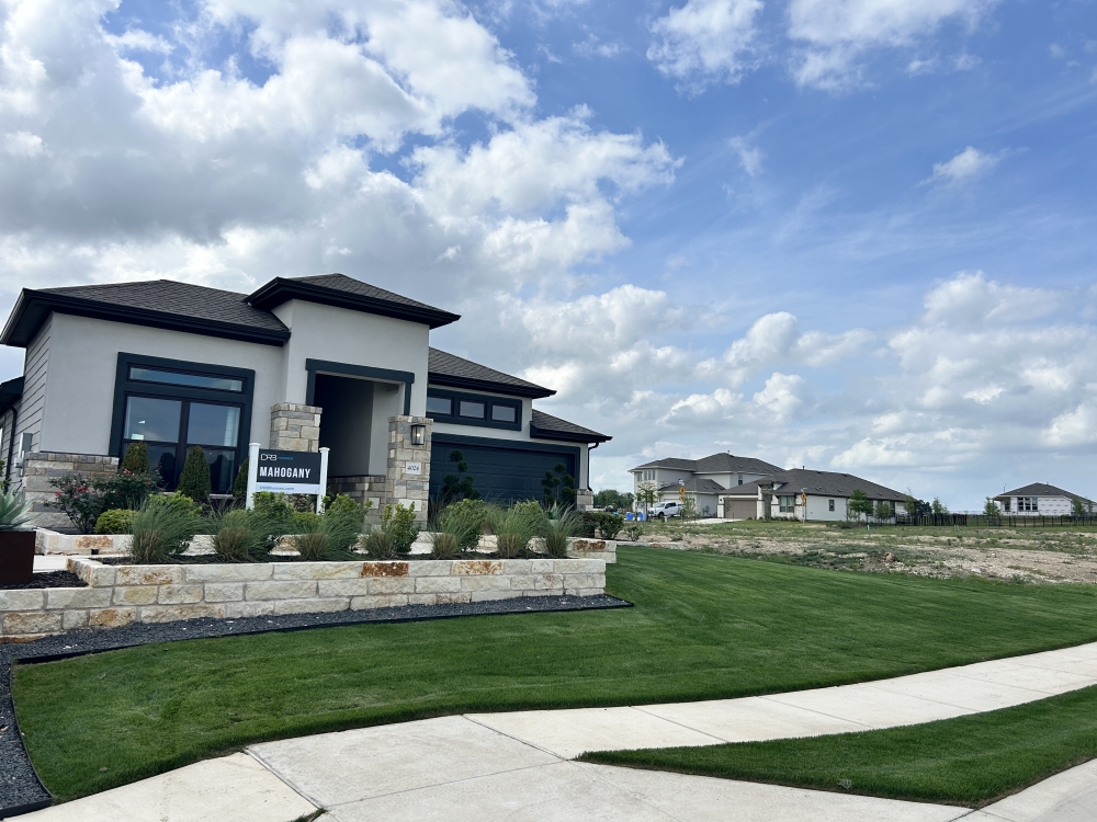 Over 500 homes are expected to come online in Lakeside Meadows, a new single-family home development in Pflugerville. (Brooke Sjoberg/Community Impact)