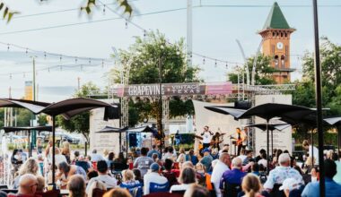 Grapevine's 2026 Main Street Fest will run May 15-17 and include special golden jubilee tribute events for Mayor William D. Tate. (Courtesy Grapevine Convention and Visitors Bureau)