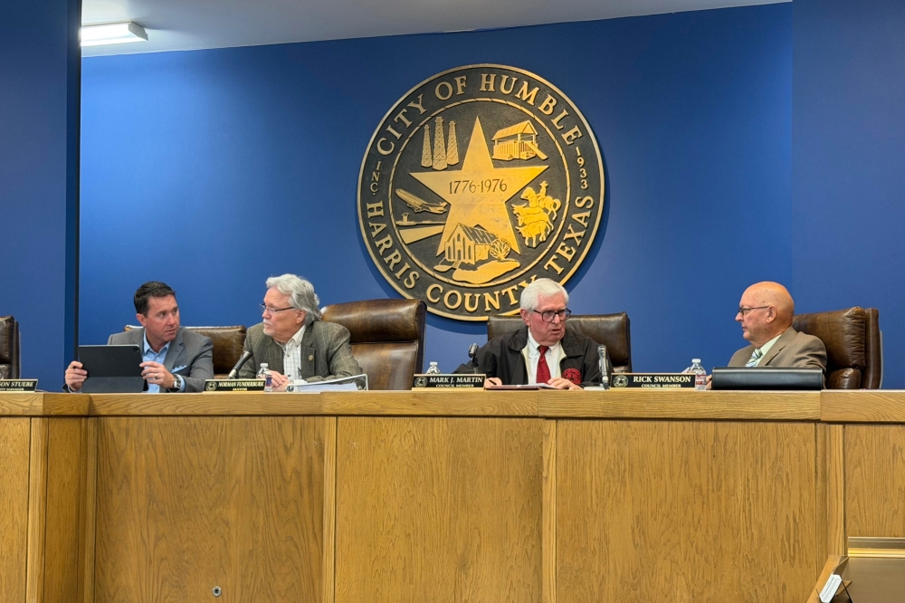 During the Humble City Council's May 14 meeting, council members approved the appointment of Place 3 council member Bruce Davidson to serve as mayor pro tem. (Wesley Gardner/Community Impact)