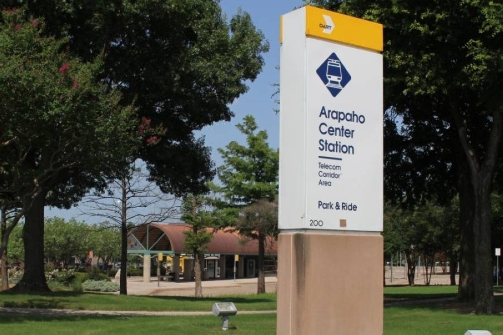 The redevelopment project at Richardson's Arapaho Center Station is on pause due to financial uncertainty. (Community Impact staff)