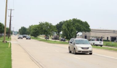 The planned reconstruction of existing water and sanitary sewer lines will take place along Industrial Boulevard between SH 5 and Airport Drive in McKinney. (Shelbie Hamilton/Community Impact)
