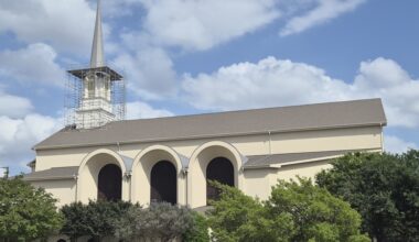 Plano's Christ United Methodist Church is getting a building expansion to improve its hospitality. (Patricia Ortiz/Community Impact)