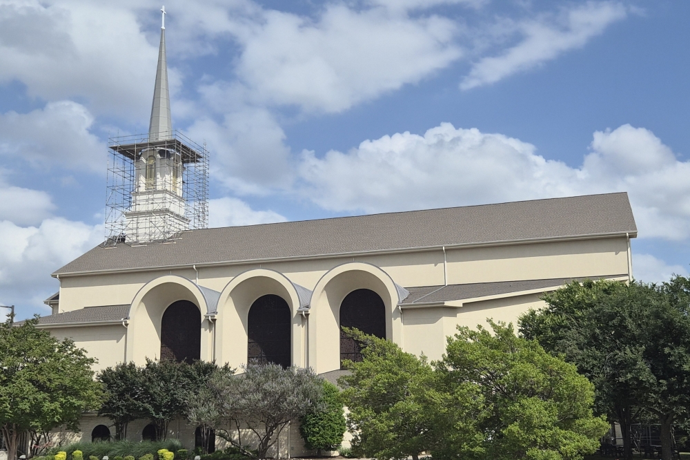 Plano's Christ United Methodist Church is getting a building expansion to improve its hospitality. (Patricia Ortiz/Community Impact)