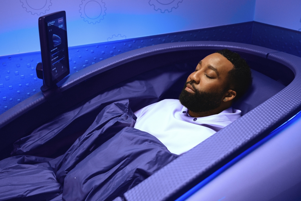 A polar dry plunge is a device that provides the health benefits of cold immersion. (Courtesy Planet Fitness)