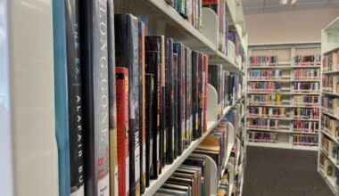 The R.B. Tullis Branch Library is hosting an adult horror movie night May 29 followed by a summer reading registration party June 1. (Emily Lincke/Community Impact)
