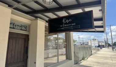 Rise IV & Beauty Bar, located at 472 W. San Antonio St., changed its name in early May, owner Sabina Sotelo said. (Amira Van Leeuwen/Community Impact)