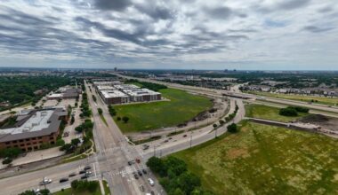 Heritage Creekside is one Plano development impact by Senate Bill 840. (Sky Eyes/Community Impact)