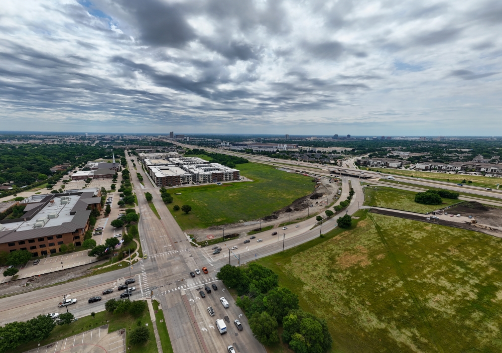 Heritage Creekside is one Plano development impact by Senate Bill 840. (Sky Eyes/Community Impact)