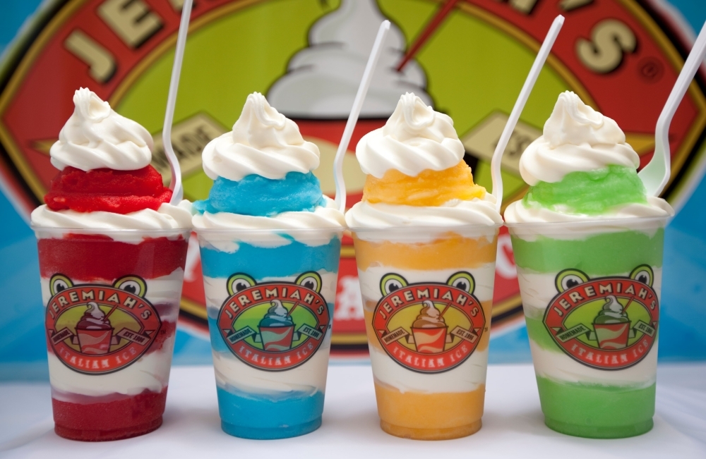 Jeremiah’s Italian Ice serves a variety of frozen treats. (Courtesy Jeremiah's Italian Ice)