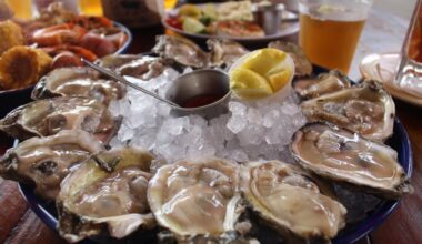 The Raw Oysters are sourced three times a week from the Gulf of Mexico. (Michael Crouchley/Community Impact)